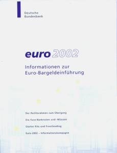 enlarge picture  - brochure Euro currency