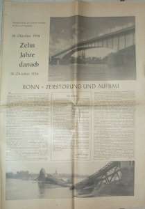 greres Bild - Zeitung 19541018 General