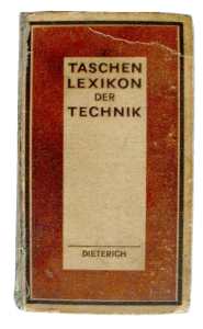 greres Bild - Buch Lexikon Technik 1949