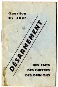 enlarge picture  - booklet disarment 1931