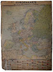 enlarge picture  - map Europe 1940