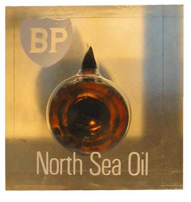 enlarge picture  - paperweight oil North Sea