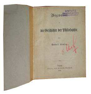 enlarge picture  - book philosphy German